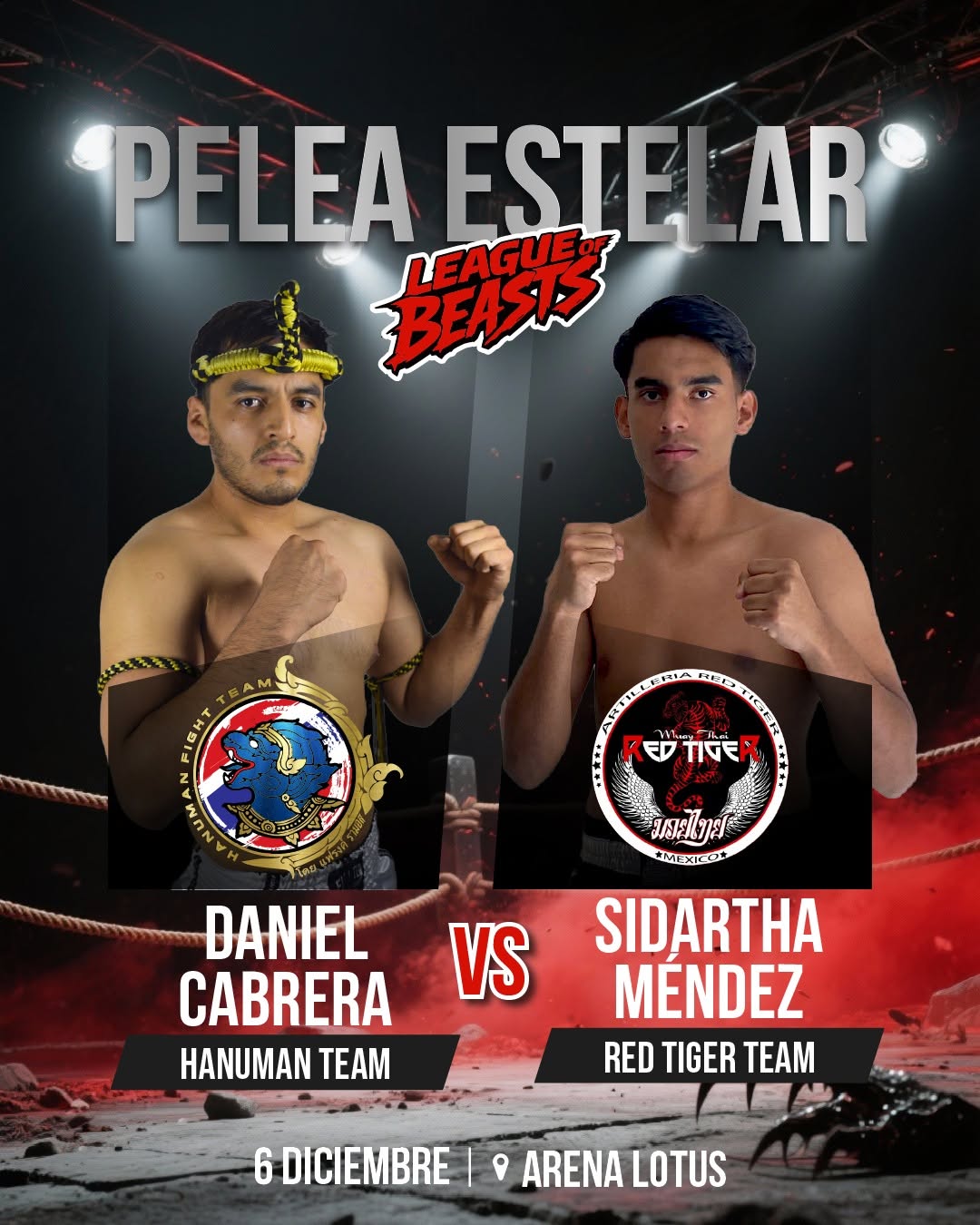 Daniel Cabrera vs Sidartha Méndez